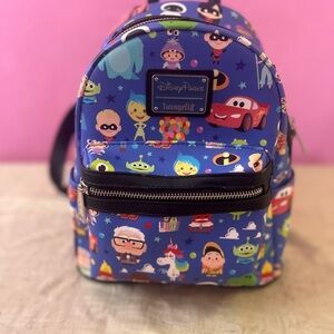 🎬 Disney Parks x Loungefly Pixar Chibi Mini Backpack 🎬